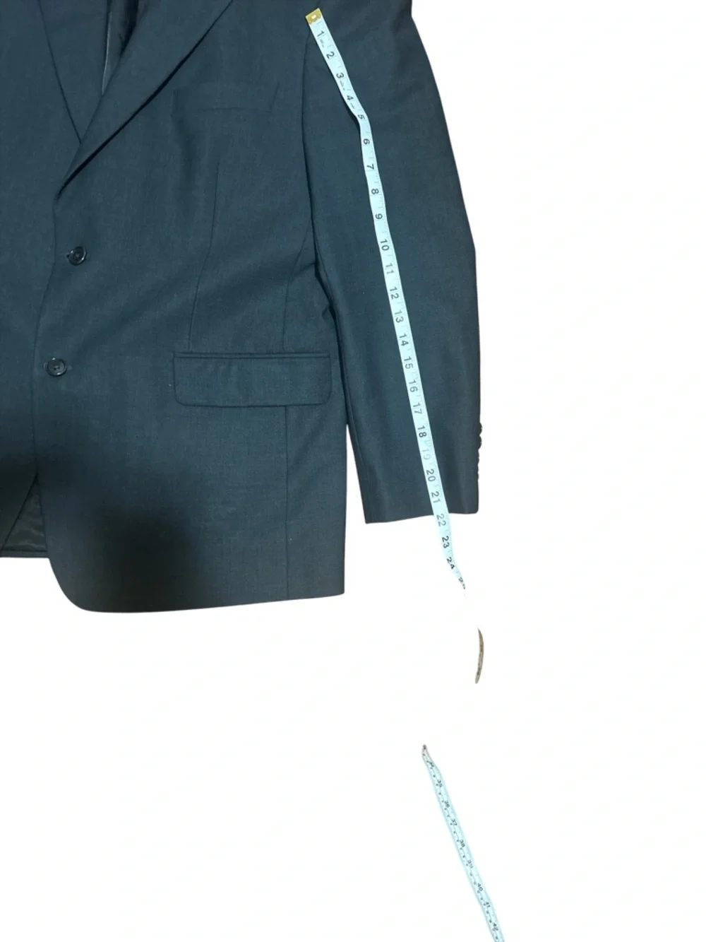 Brooks Brothers 346 Men’s Charcoal Wool Blazer Sport Coat 42R Stretch Workwear